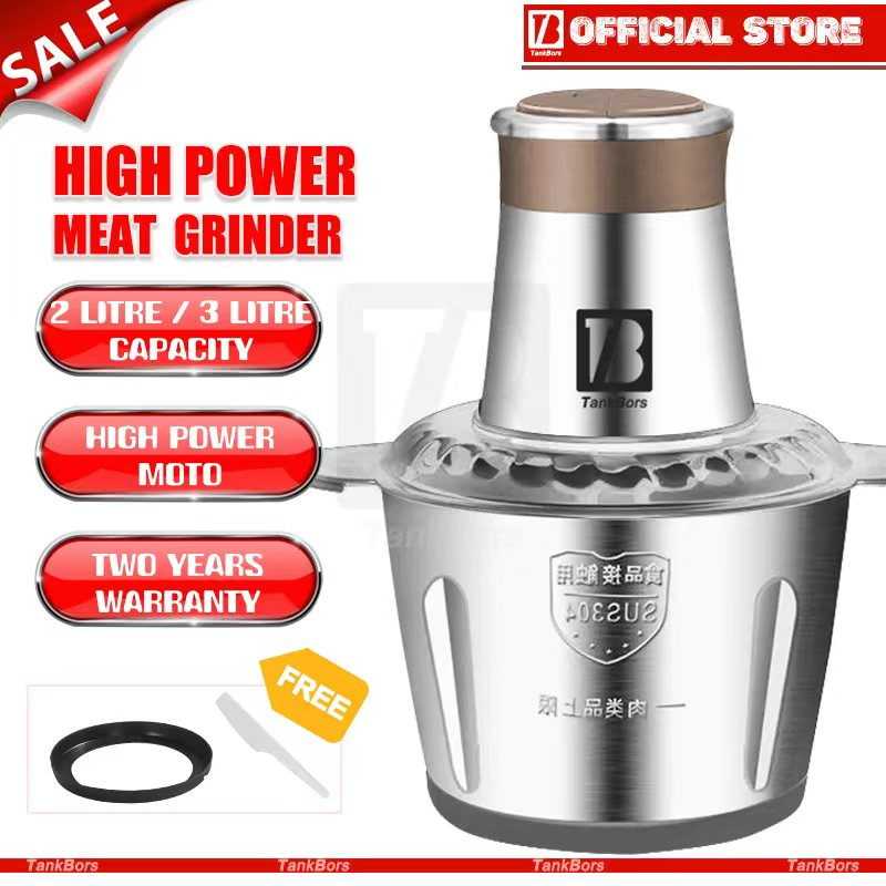 Malaysia TankBors Stainless Steel Mini Blenders Blenders 2L 3L