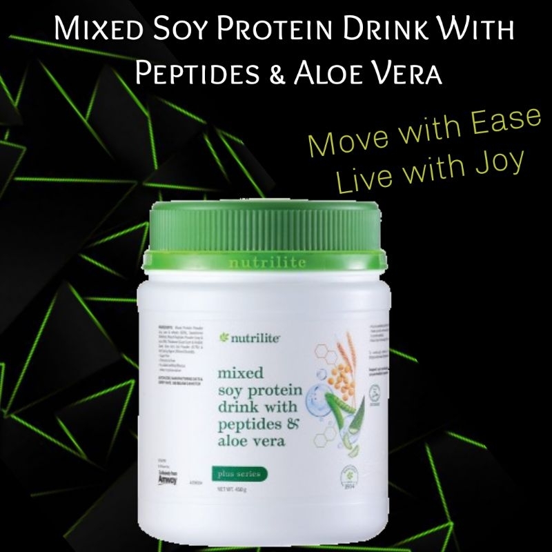 Nutrilite Mixed Soy Protein Drink With Peptides Aloe Vera G