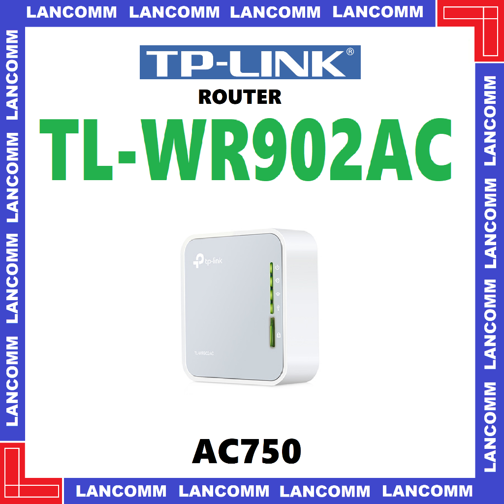 Tp Link Tl Wr Ac Ac Wireless Travel Router Shopee Malaysia