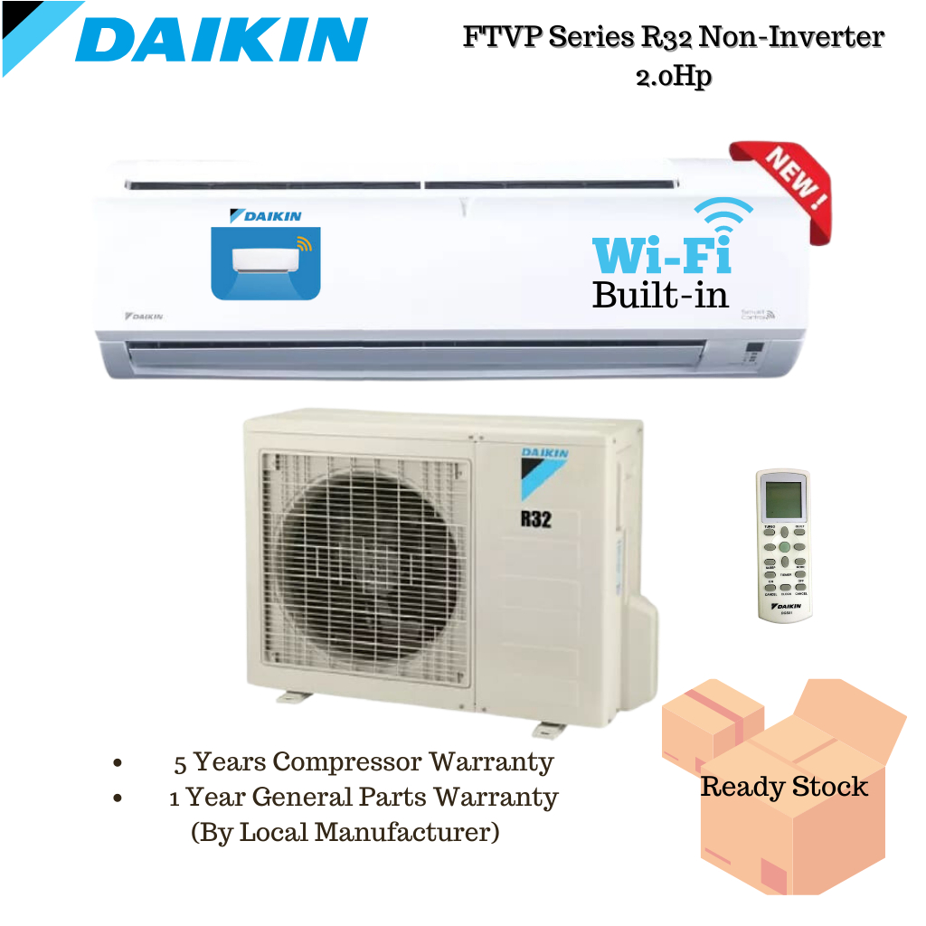 Daikin 2 0Hp Non Inverter Built In Wi Fi Smart Control R32 Air