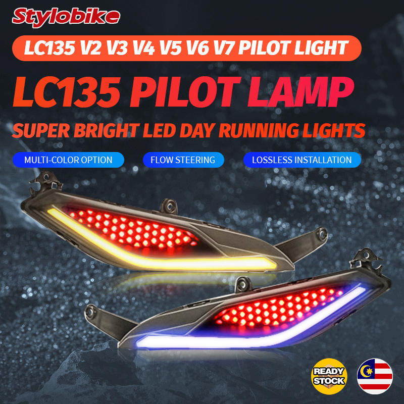 Lc Mata Gaban Lampu Dada Pilot Light Led Yamaha Lc V V V V V