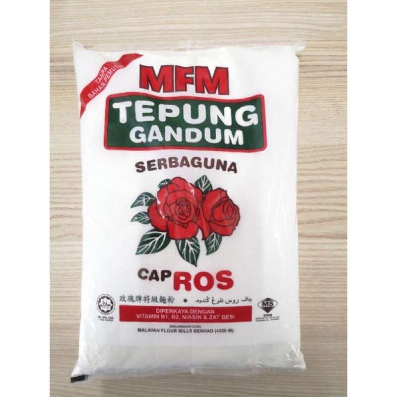 MFM TEPUNG GANDUM SERBAGUNA CAP ROS 850G Shopee Malaysia