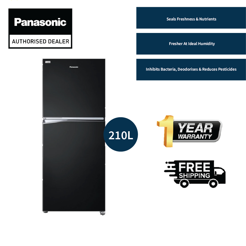 Panasonic Door Top Freezer Refrigerator Econavi Energy Saving L