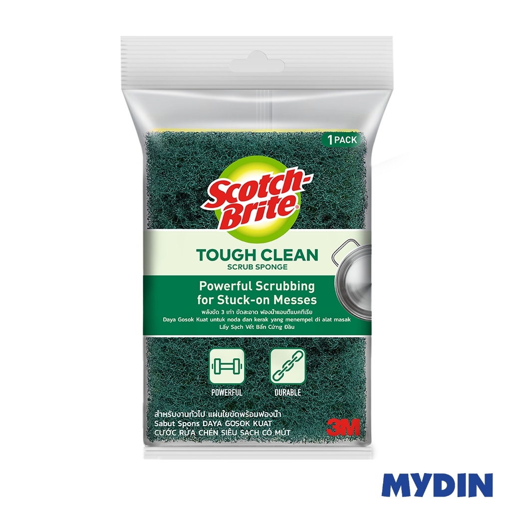 M Scotch Brite Heavy Duty Scouring Sponge Shopee Malaysia