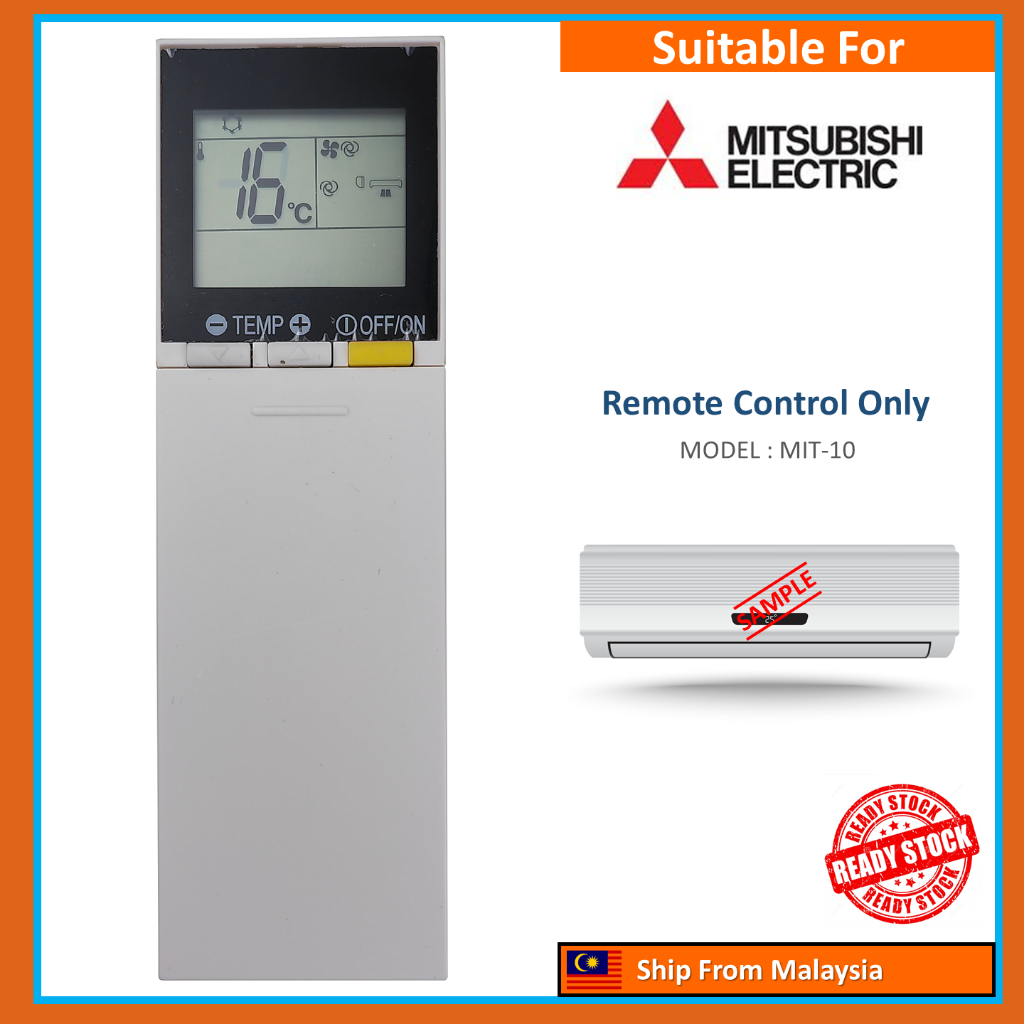 Mitsubishi Electric Air Cond Air Conditioner Remote Control Ac Remote