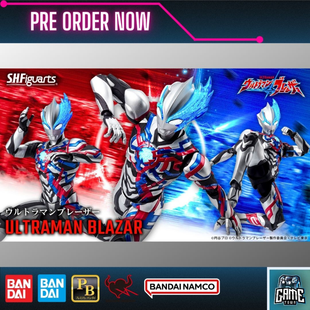 Bandai Tamashii SHF S H Figuarts Ultraman Blazer Shopee Malaysia