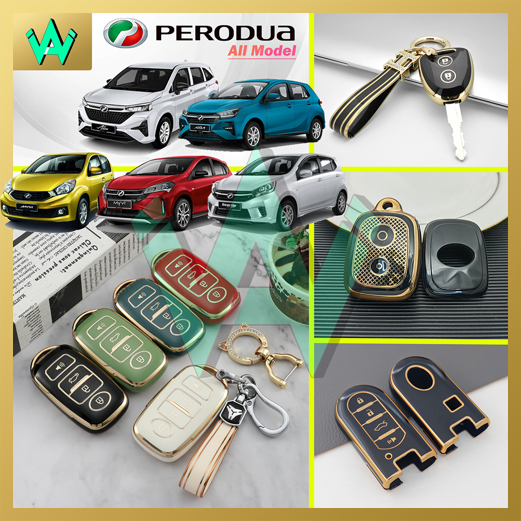 Perodua Key Cover Myvi Alza Axia Aruz Bezza Kelisa Viva Kenari Car