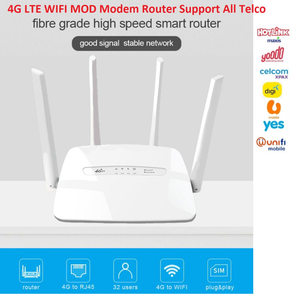 CPE C300 Modified Modem Unlimited Data Hotspot Wireless Router WiFi 4G