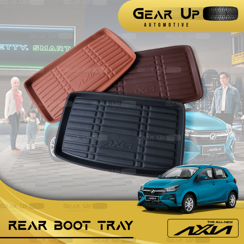 New Perodua Axia Cargo Mat Carpet Leather