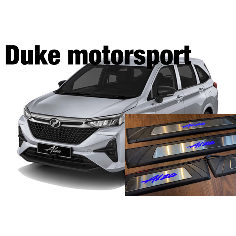 Perodua Alza Foot Door Side Step Led Kick Scuff Lamp