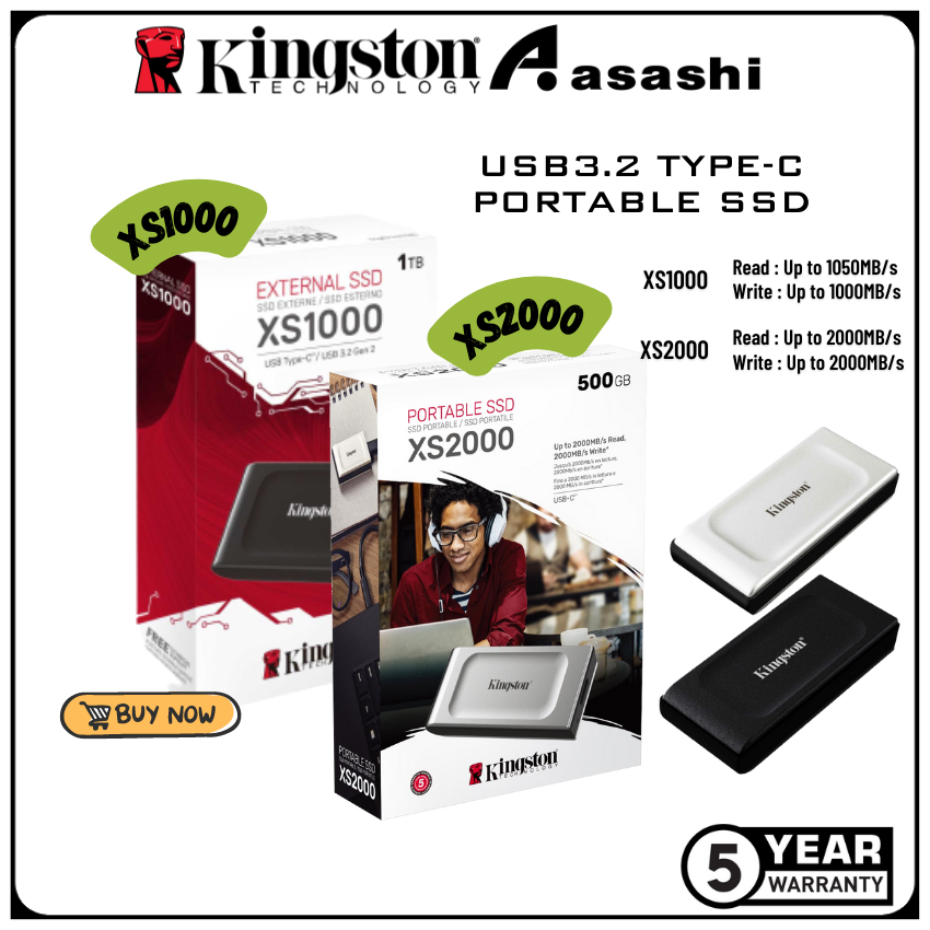 Kingston Xs Xs Gb Tb Tb Tb Usb Type C Pocket