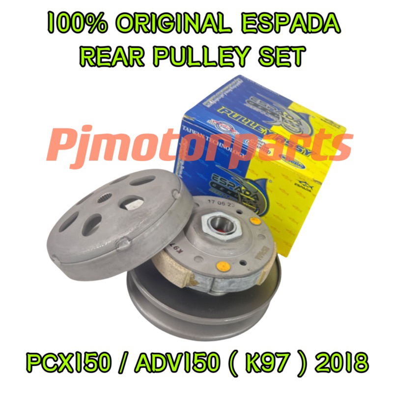 HONDA PCX150 ADV150 2018 K97 100 ORIGINAL ESPADA REAR PULLEY