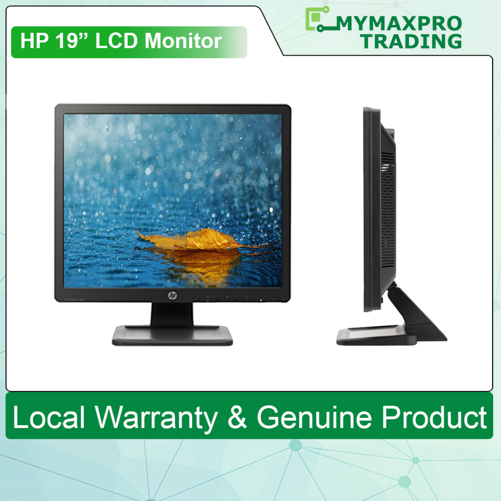 Hp Prodisplay P A Led Monitor Inch Square X Vga