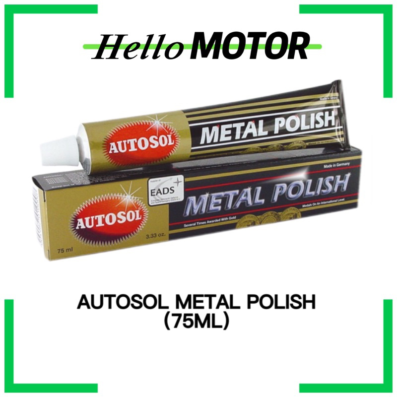 Original Autosol Metal Polish Ml Made In Germany Shopee