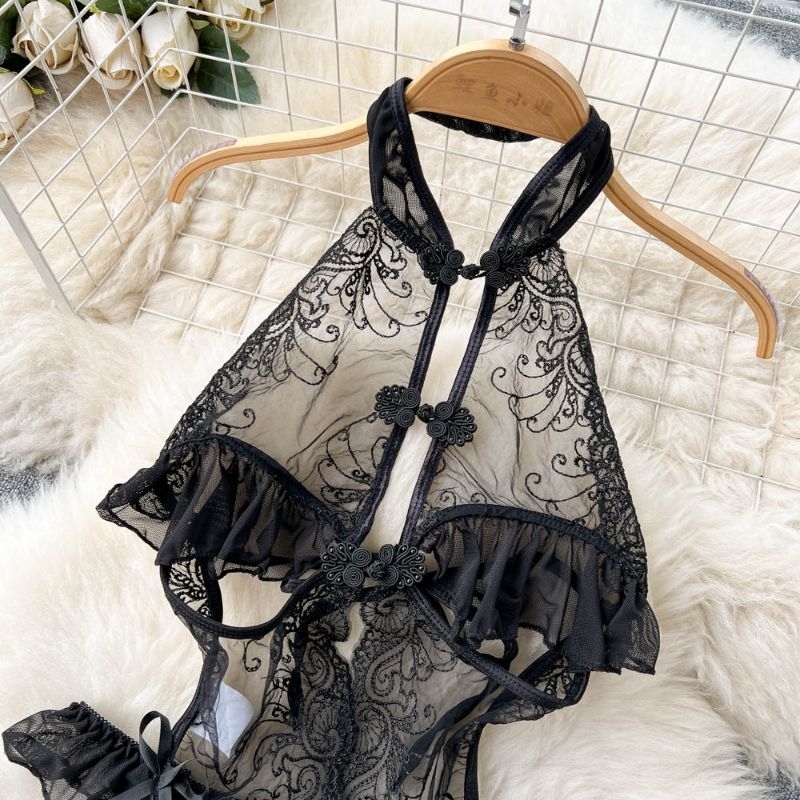 HGGBS 𝐑𝐄𝐀𝐃𝐘 𝐒𝐓𝐎𝐂𝐊 Open Bust Open Crotch Body Suit Sexy Lingerie