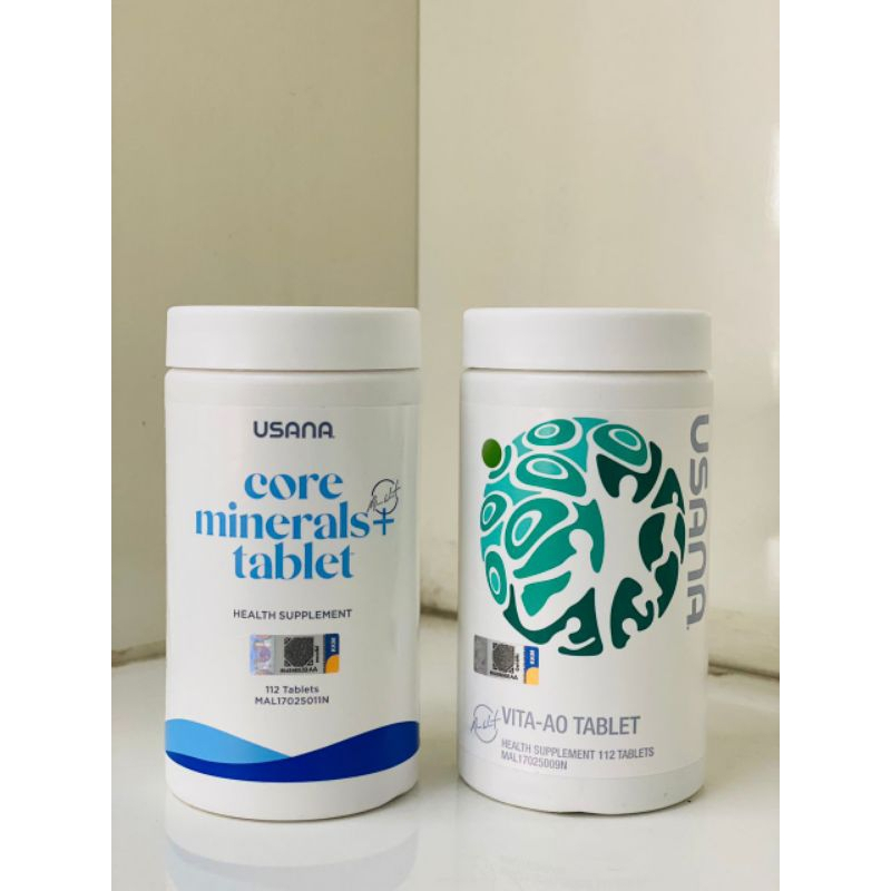 Original Usana Cellsentials Core Mineral Plus Vita Ao