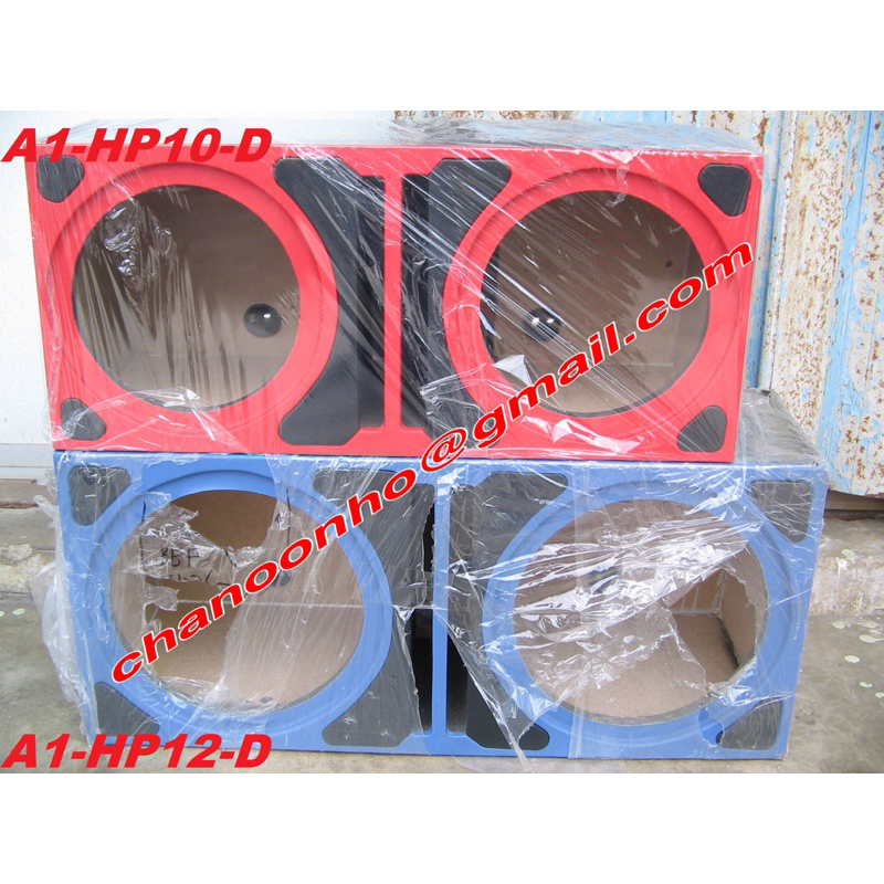 Half Pvc Full Pvc Speaker Box Sub Woofer Box Double Inches