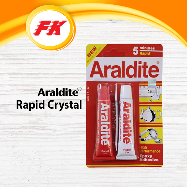 Futt Kong Araldite Rapid Crystal Minutes High Performance Fast