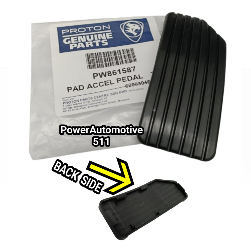 PROTON SAGA BLM FLX Fl SAVVY BRAKE CLUTCH PEDAL RUBBER PAD