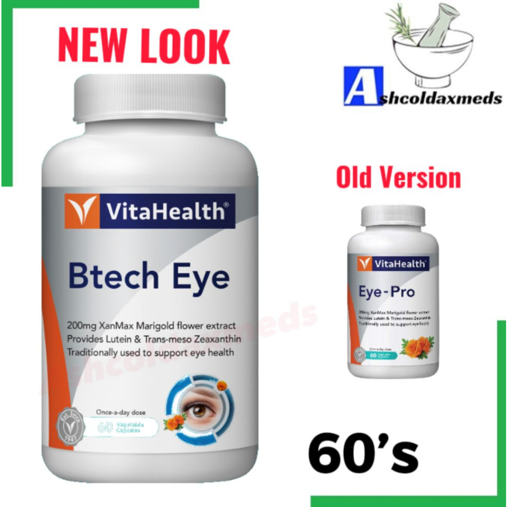 VitaHealth BTECH EYE 60s EXP04 2025 Shopee Malaysia