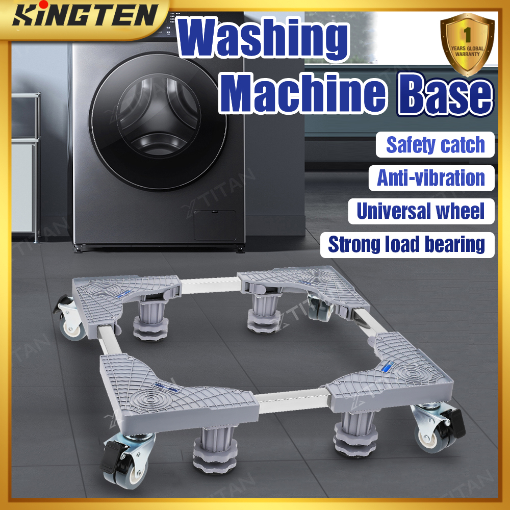 Stainless Steel Washing Machine Stand Base Refrigerator Movable Washer