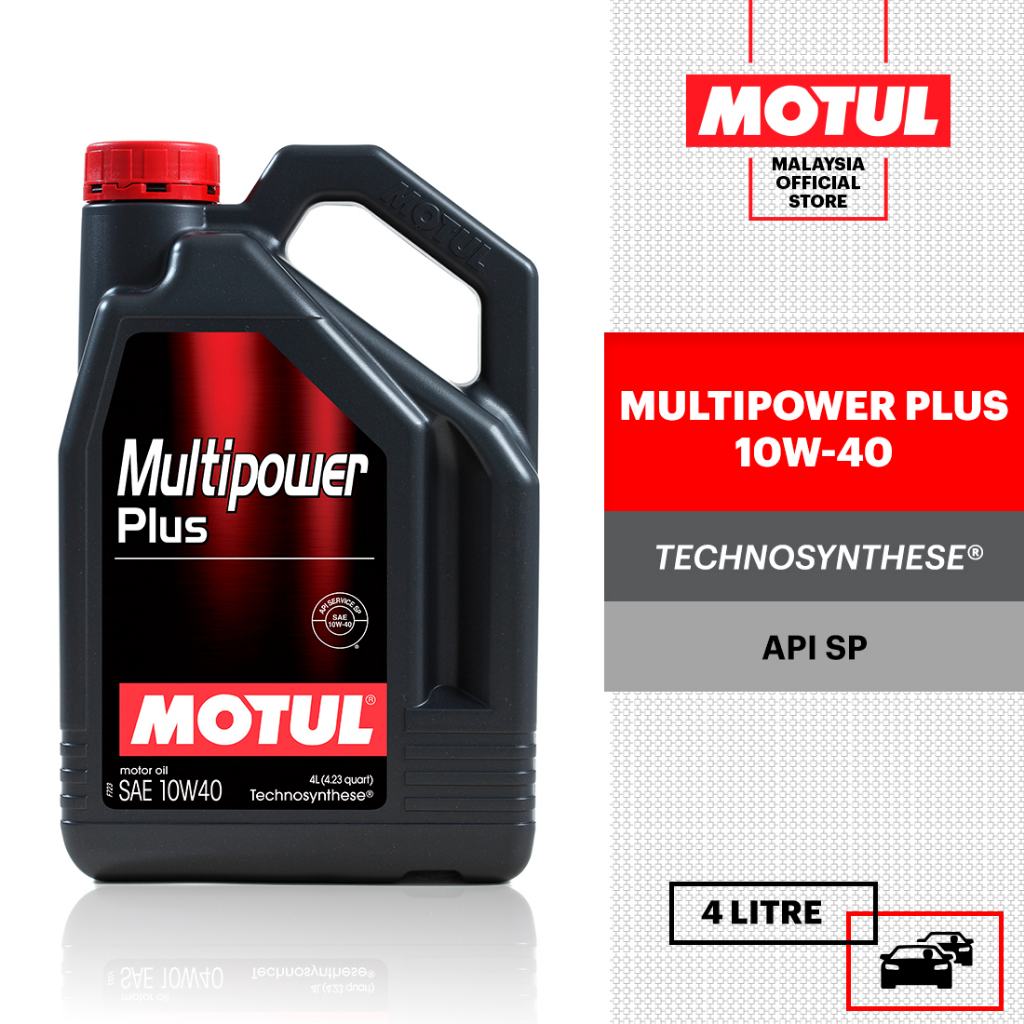 Motul Multipower Plus W Technosynthese Sp Engine Oil L Shopee