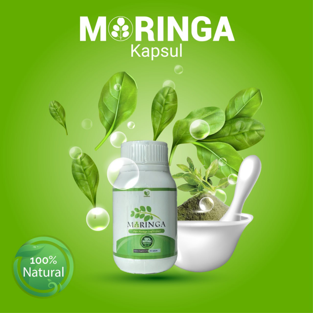 Promo Hq Dnd Moringa Capsule Extract Original Hq Readystock