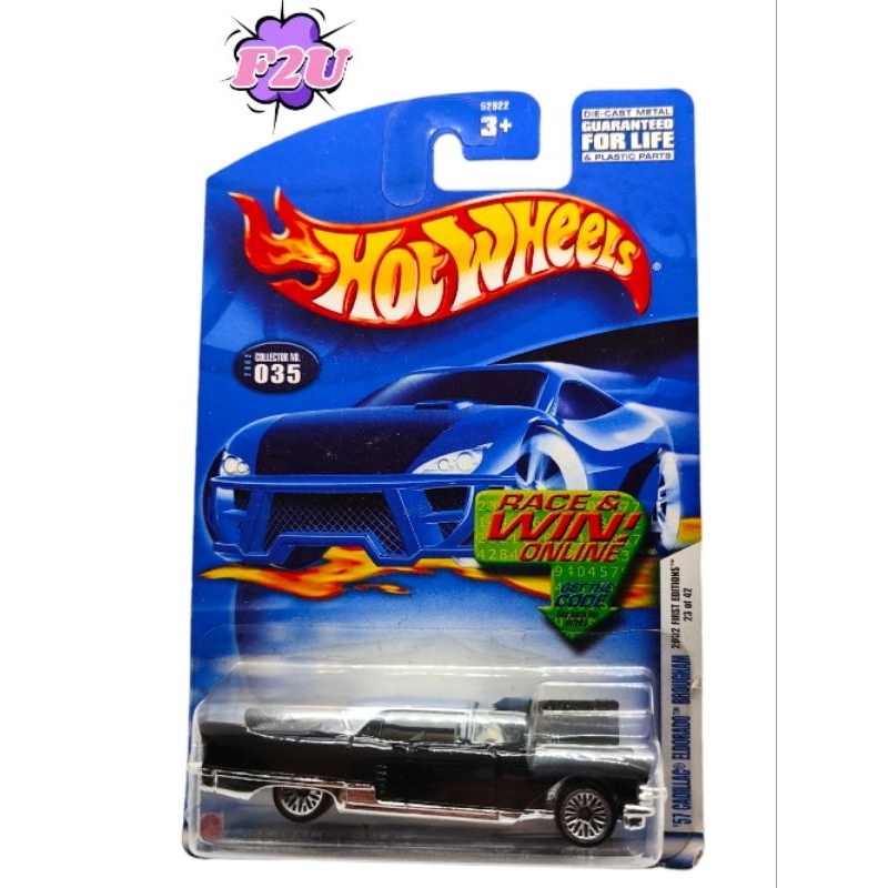 Hot Wheels 57 Cadillac Eldorado Brougham First Edition Shopee Malaysia