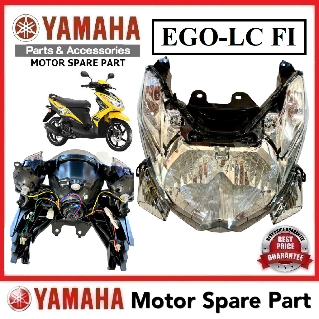 Yamaha Ego Lc Fi Head Lamp Assy Lampu Depan Front Light Headlamp