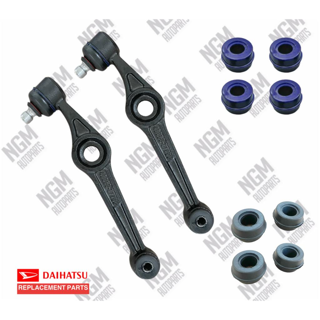 DAIHATSU KANCIL FRONT LOWER ARM WITH LOWER ARM BUSH RUBBER SILICONE