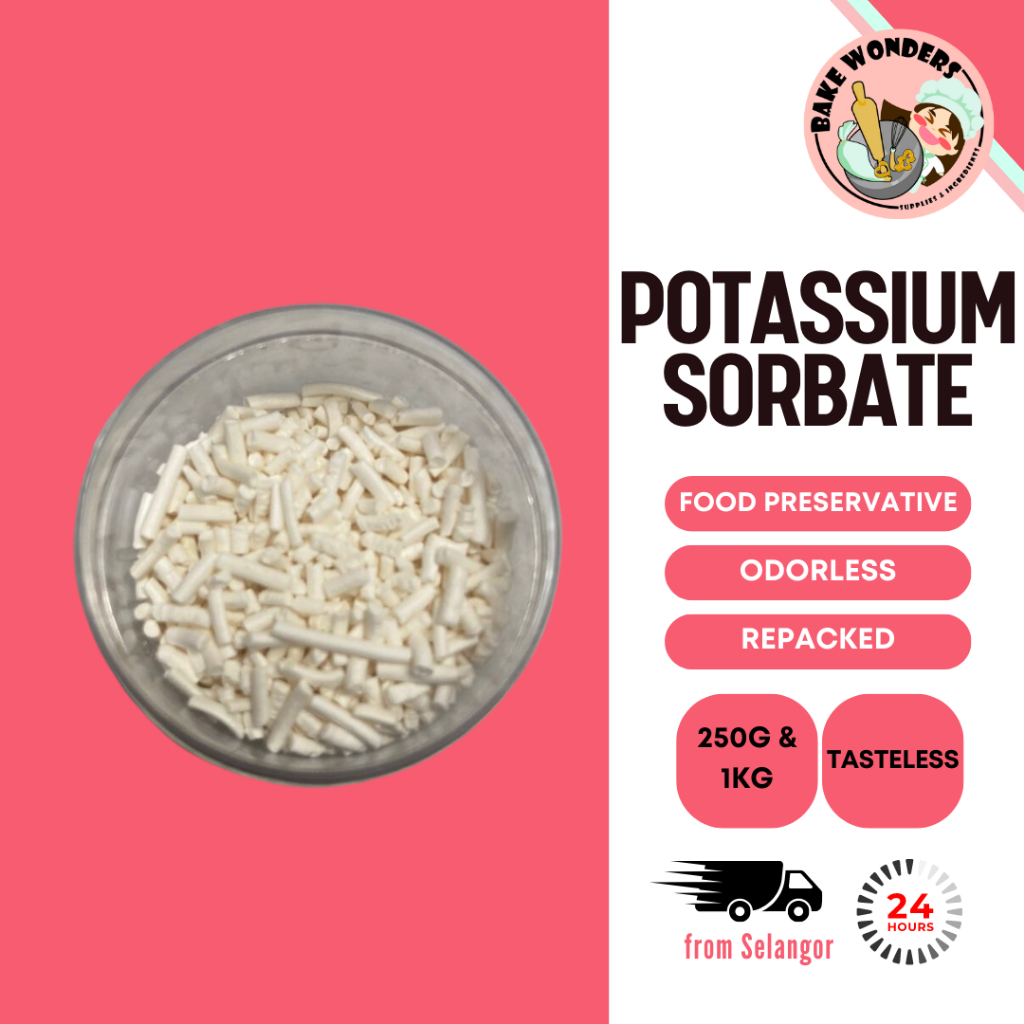 Potassium Sorbate Food Preservative Pengawet Makanan Sorbic Acid Food