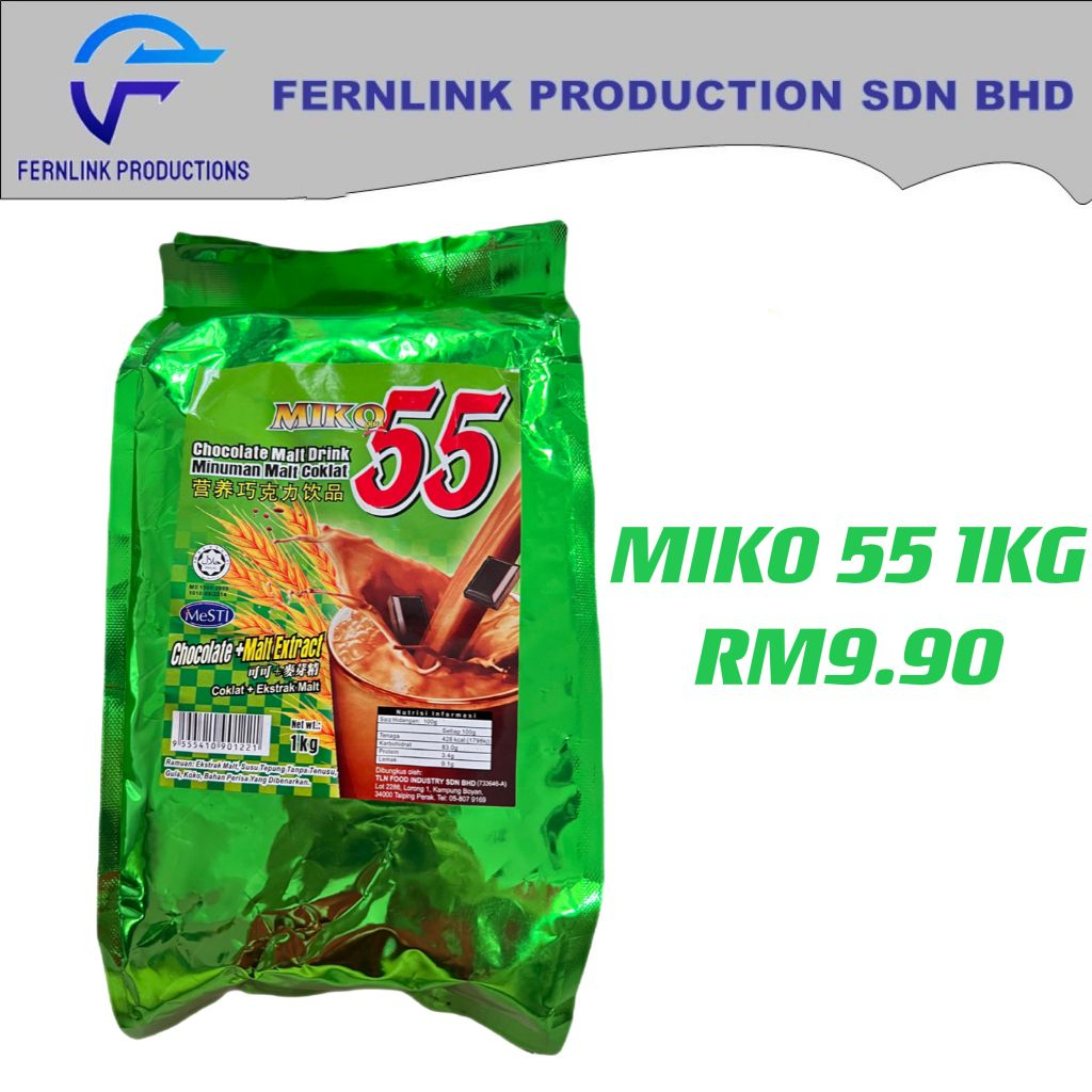 Miko Plus Chocolate Malt Drink Kg Kg Shopee Malaysia