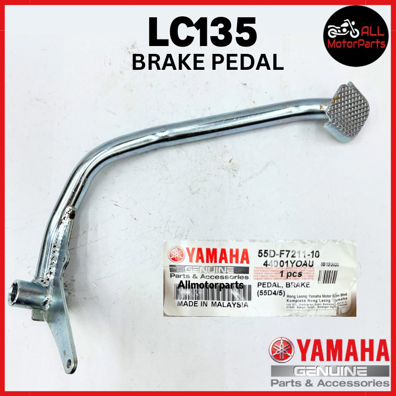 100 ORI LC135 BRAKE PEDAL KAKI BREK PADEL PIJAK BATANG 55D F7211 100