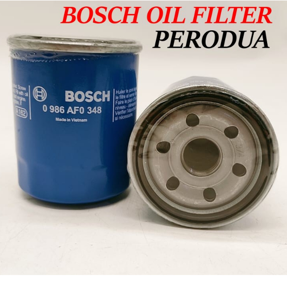 15601 00R01 BOSCH OIL FILTER PERODUA KANCIL KENARI KELISA VIVA MYVI