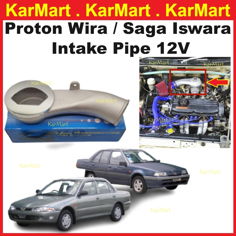 Proton Wira Saga Iswara Air Filter Intake Pipe Lmst V V Sporty