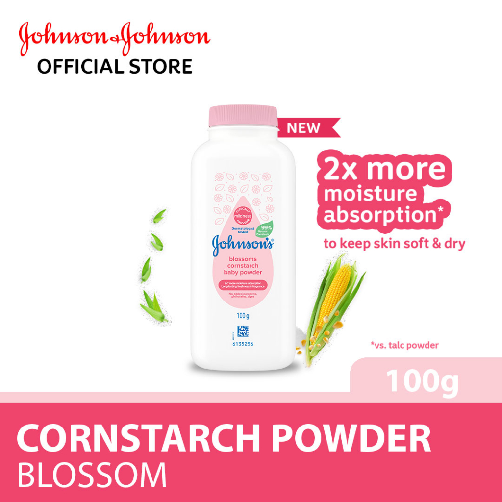 Johnson S Baby Blossoms Cornstarch Powder G Shopee Malaysia