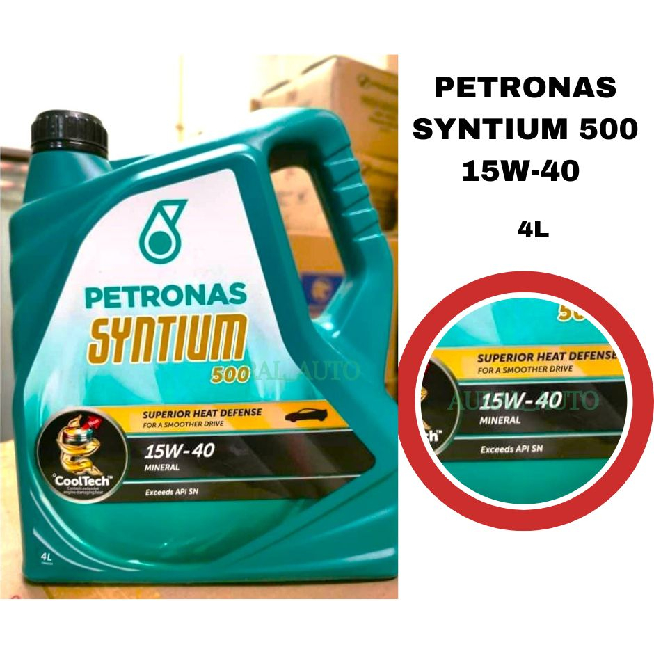 Petronas Syntium W Mineral Engine Oil L Minyak Hitam Oil