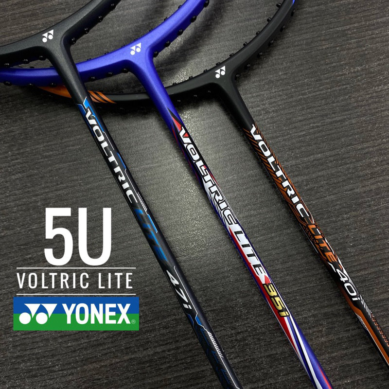 YONEX VOLTRIC LITE 35i 40i 47i 100 Original Badminton Racket