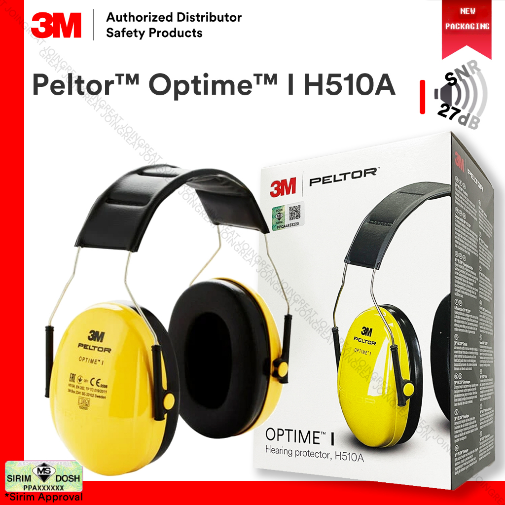 M H A Peltor Optime I Series Over The Head Safety Ear Muff Dosh