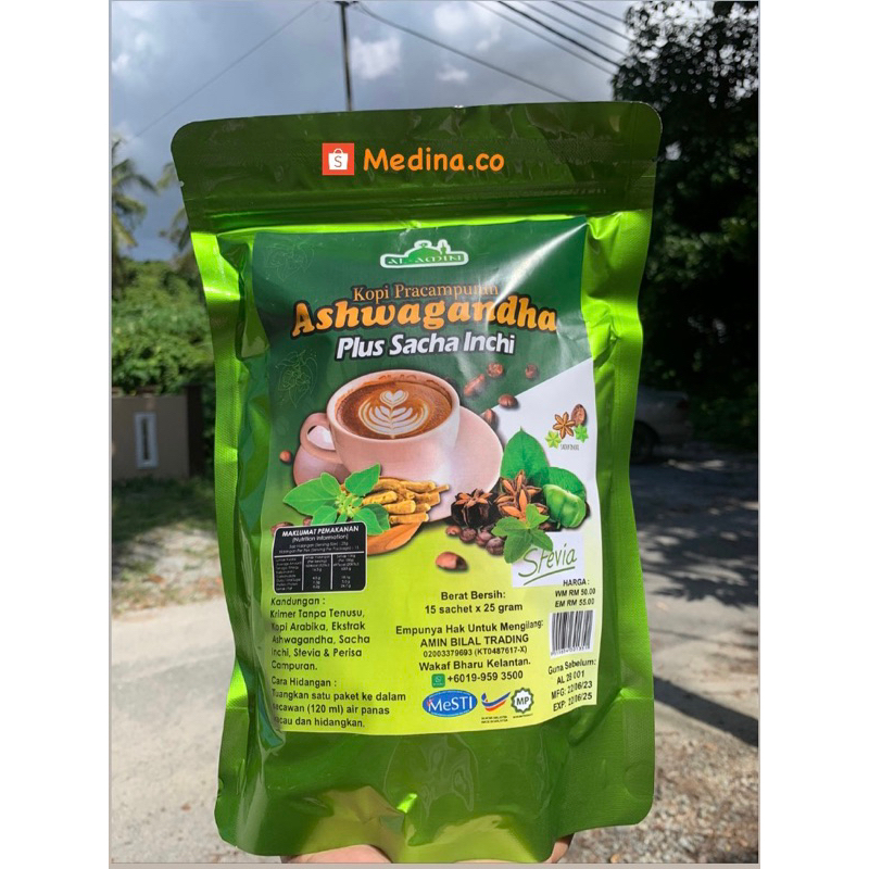 KOPI ASHWAGANDHA PLUS SACHA INCHI STEVIA READY STOCK Shopee Malaysia