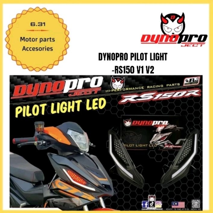 Honda Rs150 V1 V2 Gtr150 Winner DYNOPRO Dyno Pro LED MATA GABAN LED