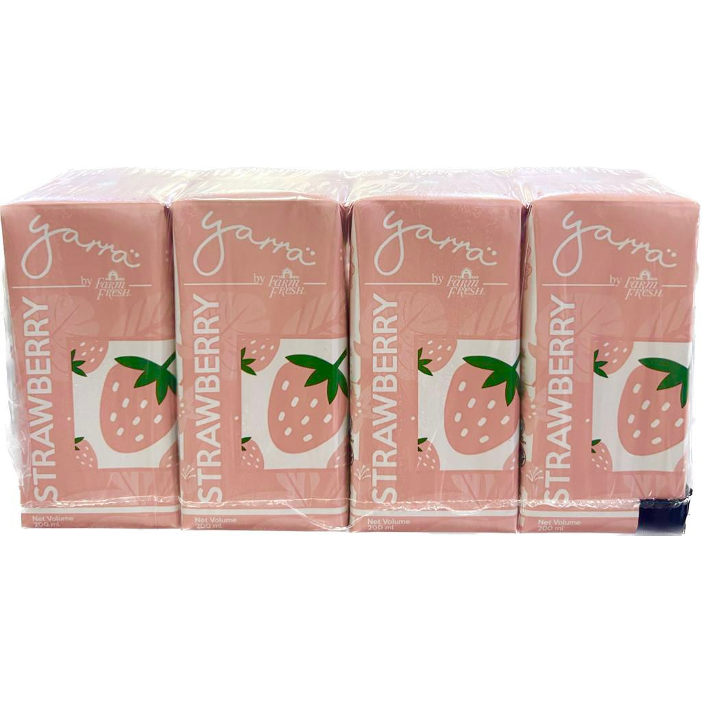 Yarra By Farm Fresh Uht Milk Strawberry Flavored Shopee Malaysia