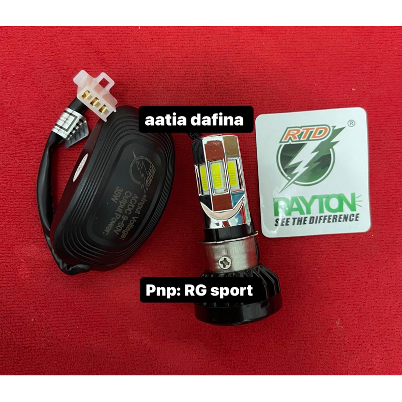 Lampu Led Rtd Ada Kipas Siap Potong Spring Moto Yamaha Pnp 125zr Rxz