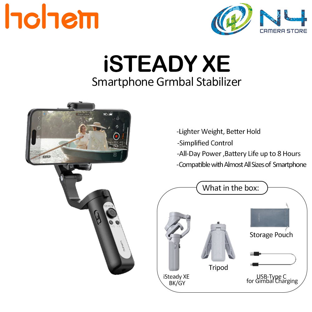 Hohem Isteady Xe Xe Kit Axis Smartphone Gimbal Stabilizer Portable