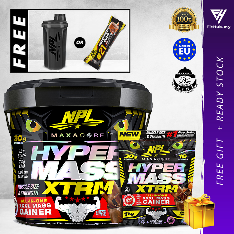 Npl Hyper Mass Xtrm Lbs Lbs Kg Kg Mass Gainer Muscle