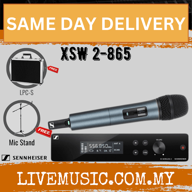 Sennheiser Xsw Wireless Handheld Microphone System With Lpc S