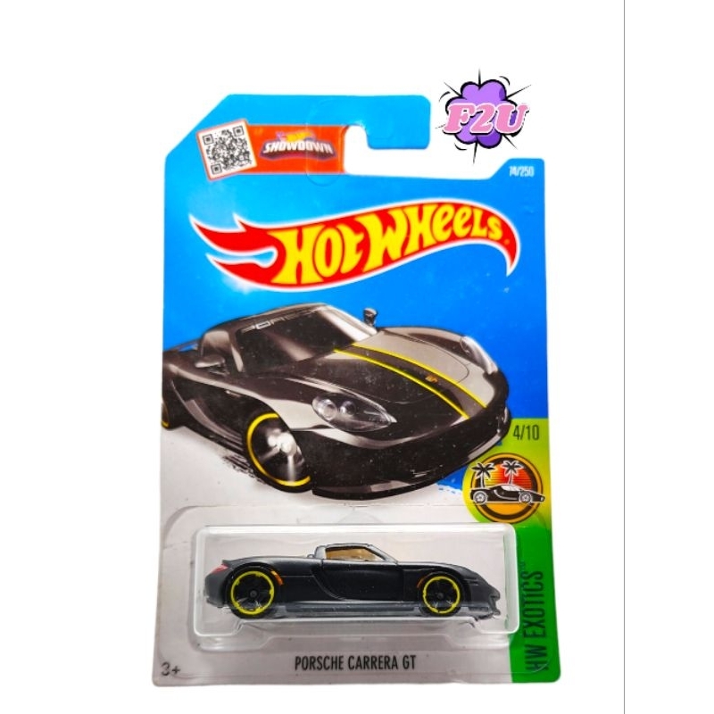 Hot Wheels Porsche Carrera GT Black Shopee Malaysia