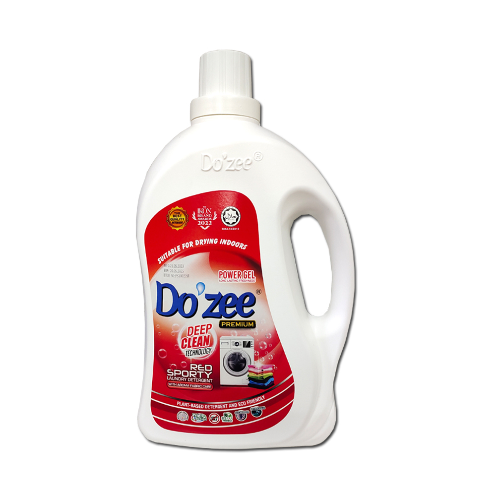 Dozee Premium Red Sporty Laundry Detergent Kg Shopee Malaysia