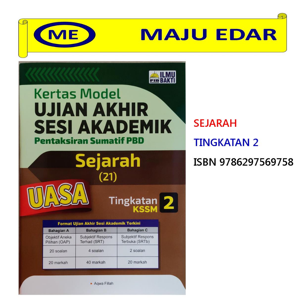 Pib Kertas Model Ujian Akhir Sesi Akademik Uasa Pentaksiran