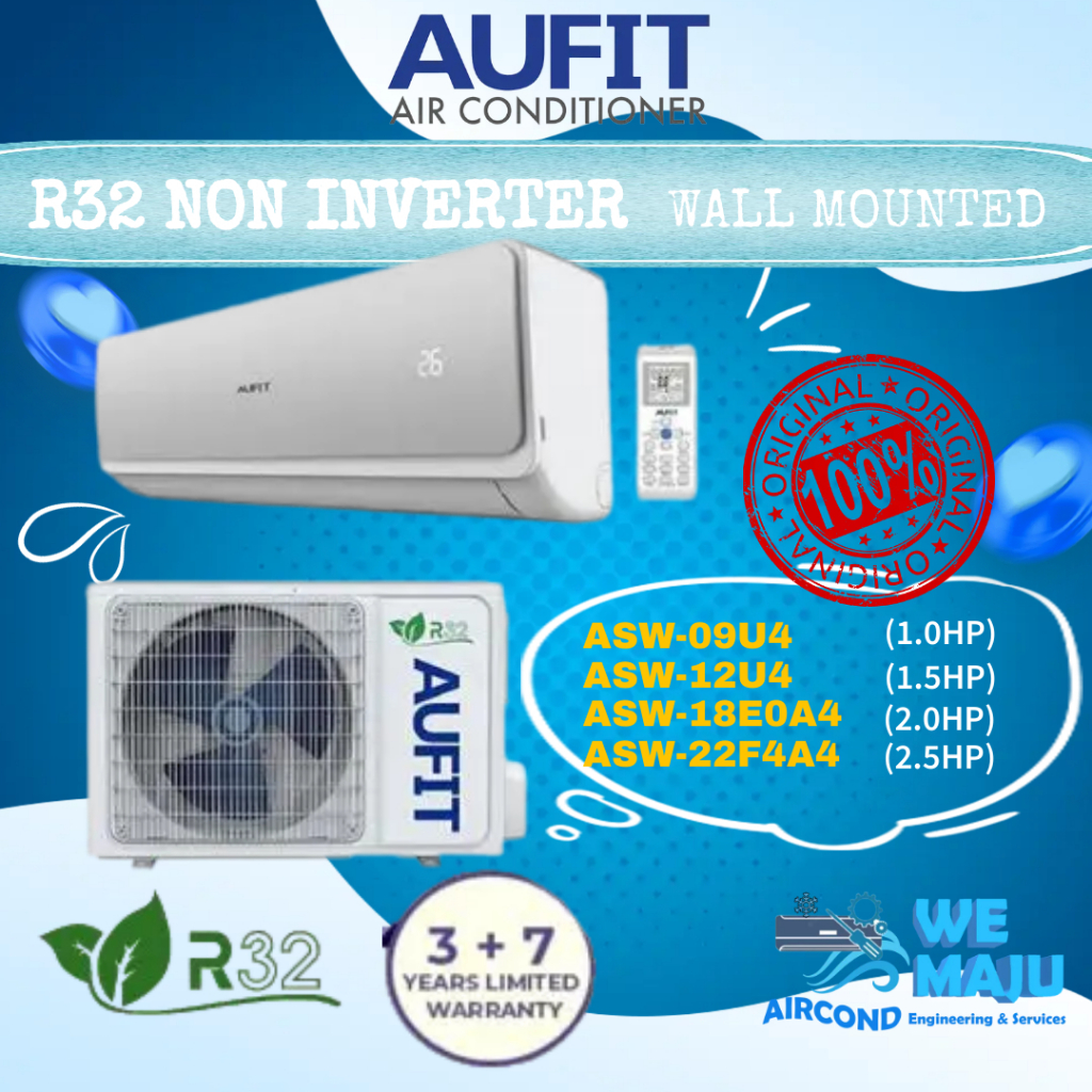 AUFIT R32 FL Series Non Inverter Air Conditioner 1 0HP 1 5HP 2 0HP 2 5P